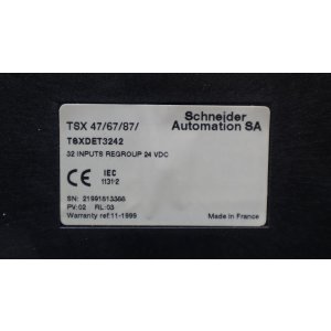 Schneider Electric TSX 47/67/87/ TSXDET3242 Eingabemodul...