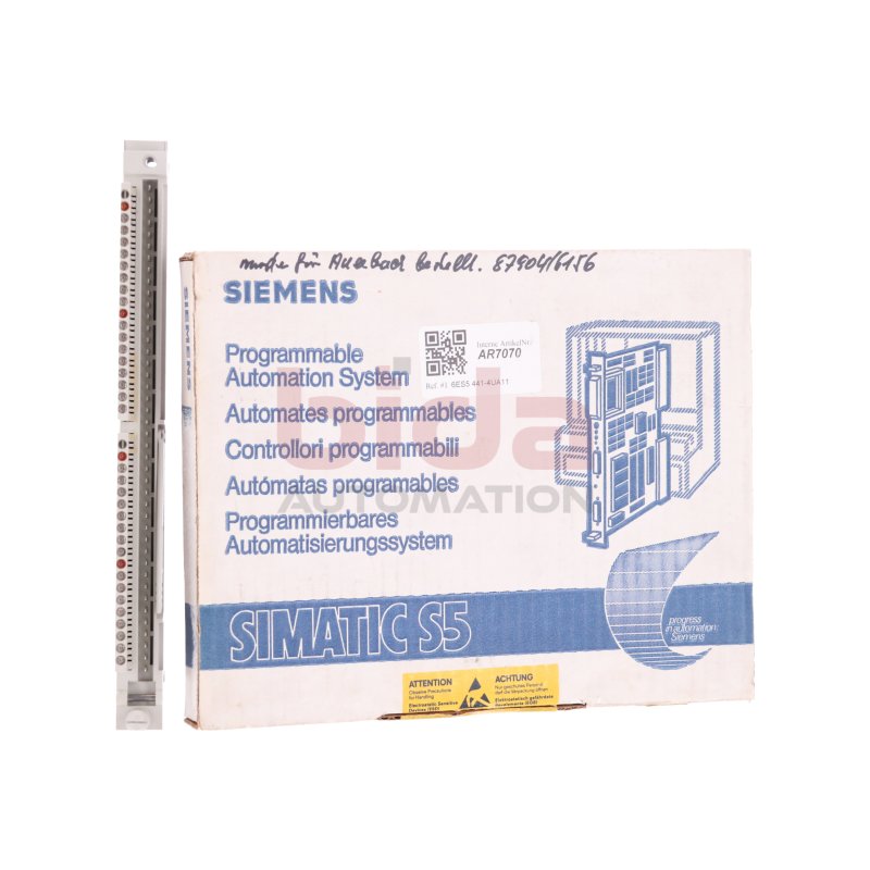 Siemens Simatic S5 6ES5 441-4UA11 Digitalausgabe Digital Output