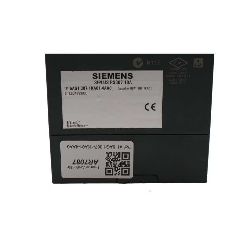Siemens 6AG1 307-1KA01-4AA0 Geregelte Stromversorgung Regulated power supply DC24V E-Stand:1