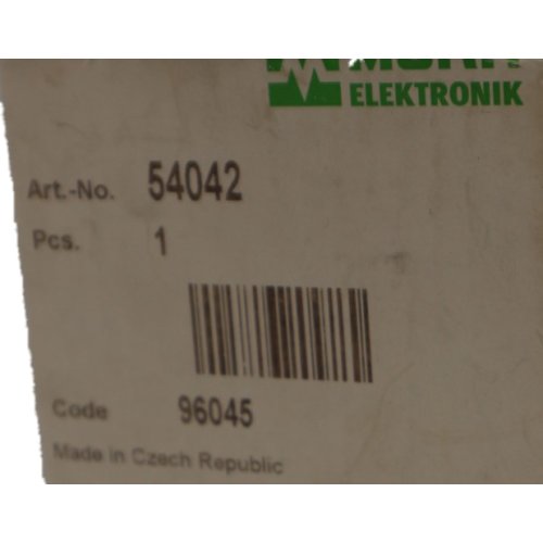 Murr Elektronik 54042 &Uuml;bergabebaustein For signal transfer