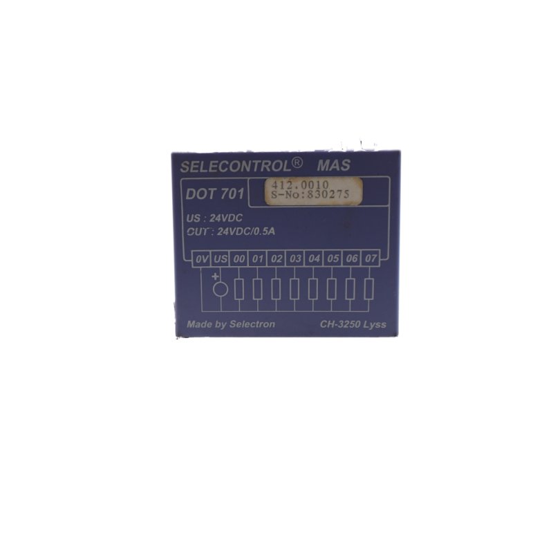 Selectron MAS DOT 701 Ausgangsmodul Output module