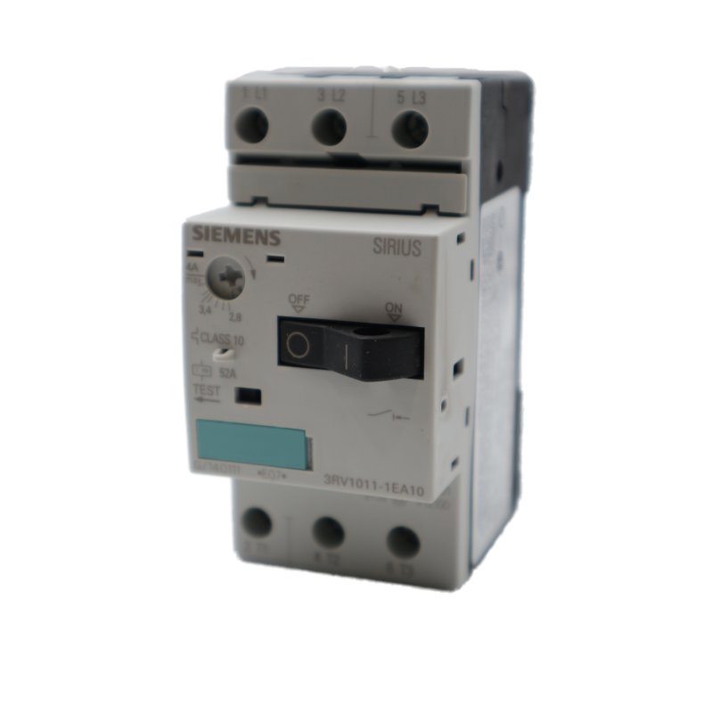 Siemens 3RV1011-1EA10 Leistungsschalter f&uuml;r den Motorschutz Circuit breaker for motor protection