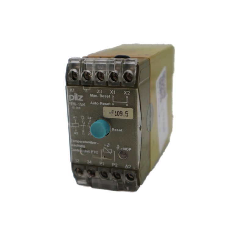 Pilz P1M-1NK 1S 1&Ouml; Temperatur&uuml;berwachungs Relais Temperature monitoring relay