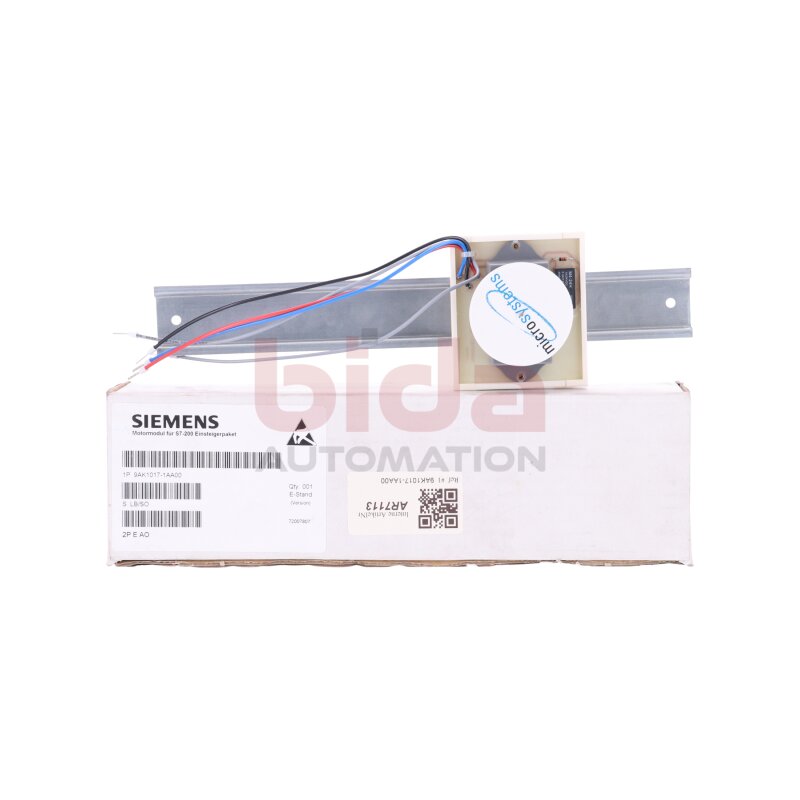 Siemens 9AK1017-1AA00 Motorenmodul f&uuml;r max. 24 V DC Motor module for max. 24 V DC