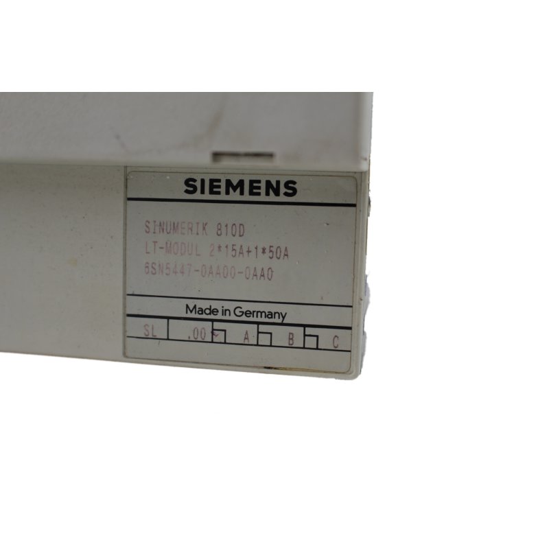 Siemens 6SN5447-0AA00-0AA0 LT-Modul Sinumerik 810D