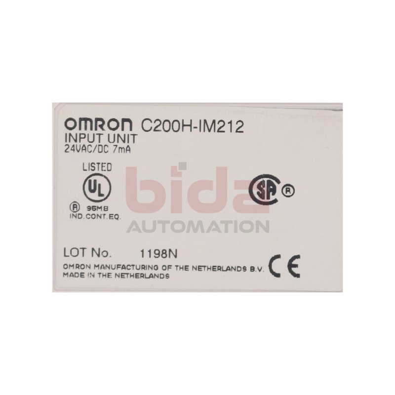 Omron C200H-IM212 Eingabegerät Eingabeeinheit Input unit