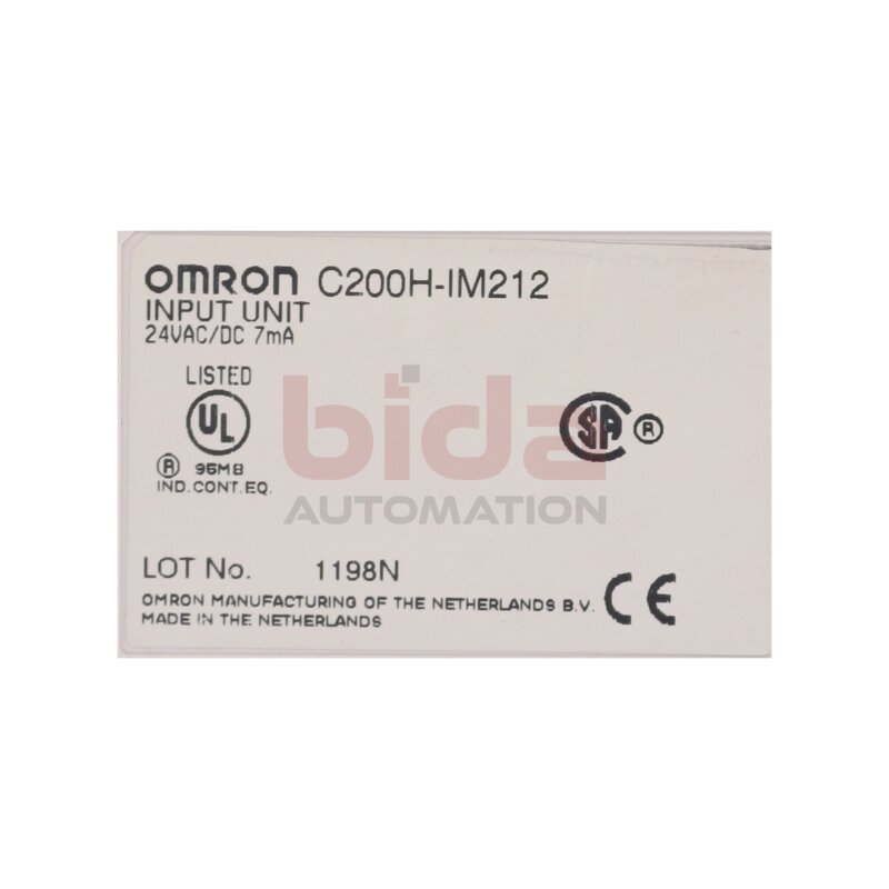 Omron C200H-IM212 Eingabeger&auml;t Eingabeeinheit Input unit