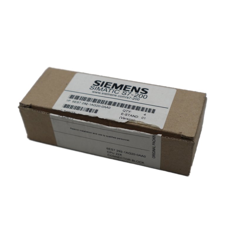 Siemens Simatic S7-200 6ES7 292-1AG20-0AA0 Anschlussleiste Connector block