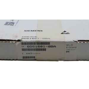 Siemens 6DS1601-8BA Binäreingabe Binäre Eingabe...