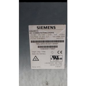 Siemens Sinamics 6SL3203-0CD21-0AA0 Netzdrossel für...