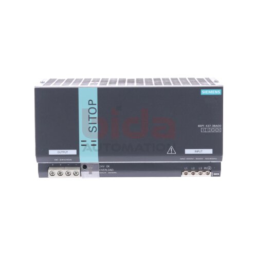 Siemens SITOP 6EP1437-3BA00 Geregelte Stromversorgung Stabilized power supply