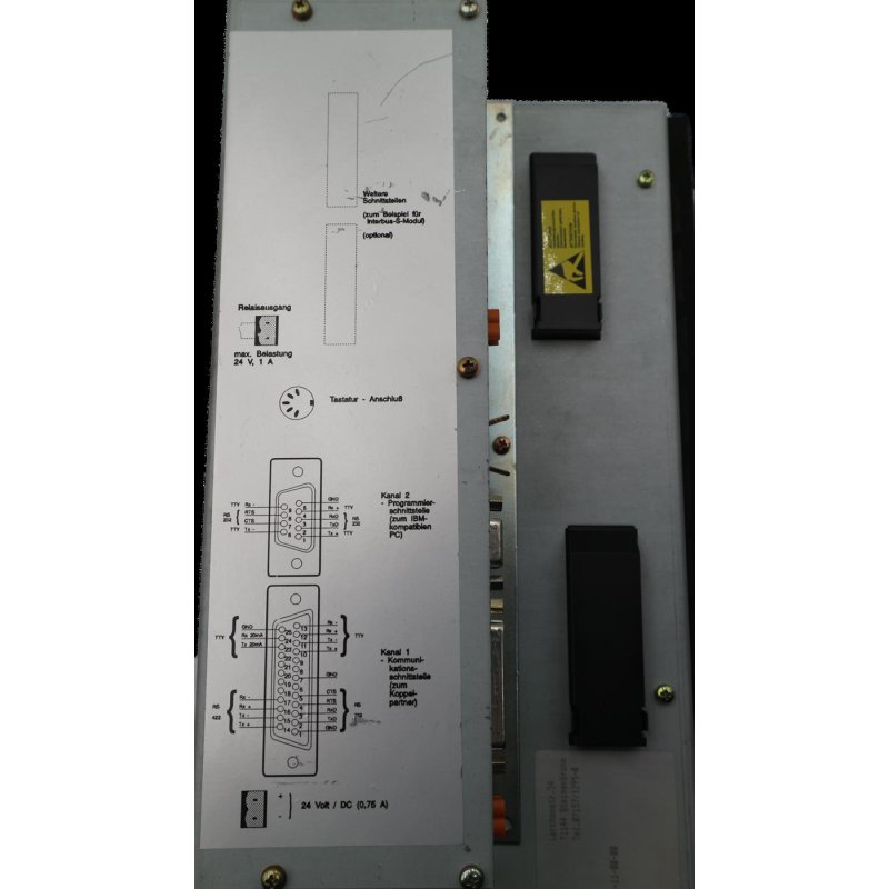 W&ouml;hrle MED10 Bedienpanel Bedienfeld Control panel Anzeige Display