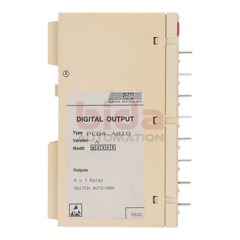SAIA PCD4.A810 Digitales Ausgangsmodul Digital output module