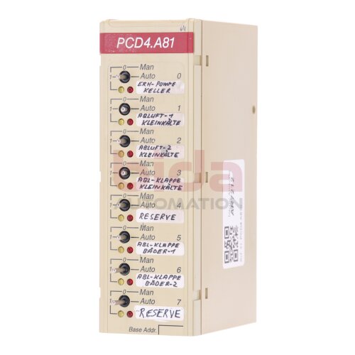 SAIA PCD4.A810 Digitales Ausgangsmodul Digital output module