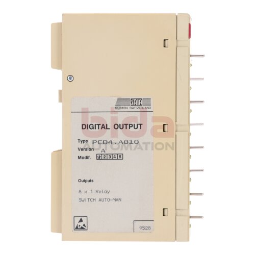 SAIA PCD4.A810 Digitales Ausgangsmodul Digital output module