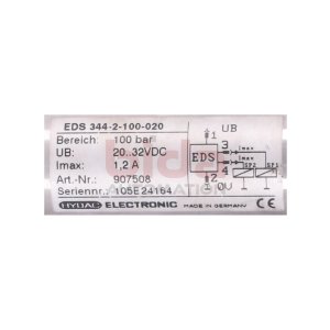 HYDAC / Beringer EDS300 EDS 344-2-100-020 Druckschalter...