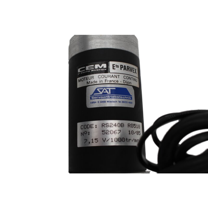 Alsthom RS240 BR Gleichstrommotor Direct current motor