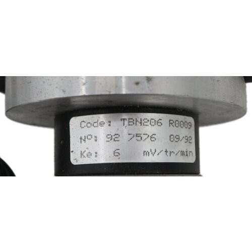 Alsthom / BBC RT330D R0532 Servomotor Motor TBN206 3000tr/min ABB