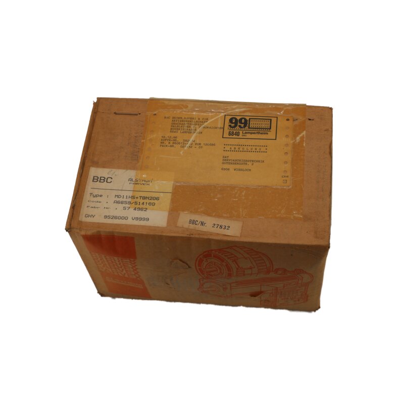 BBC MD11HS + TBN206 Servomotor Servo motor