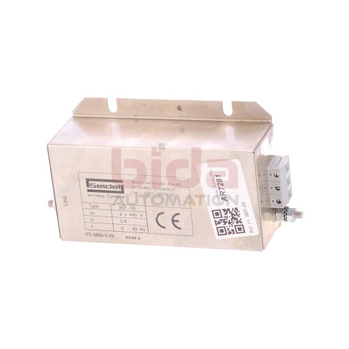 Seidel 3EF-05 Netzfilter Line / mains filter