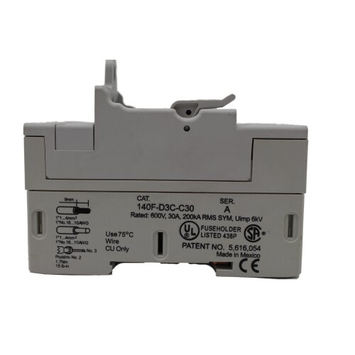 Allen Bradley 140F-D3C-C30 Sicherungshalter Fuse holder