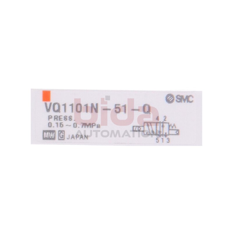 SMC VQ1101N-51-Q Elektromagnetventil / Solenoid valve