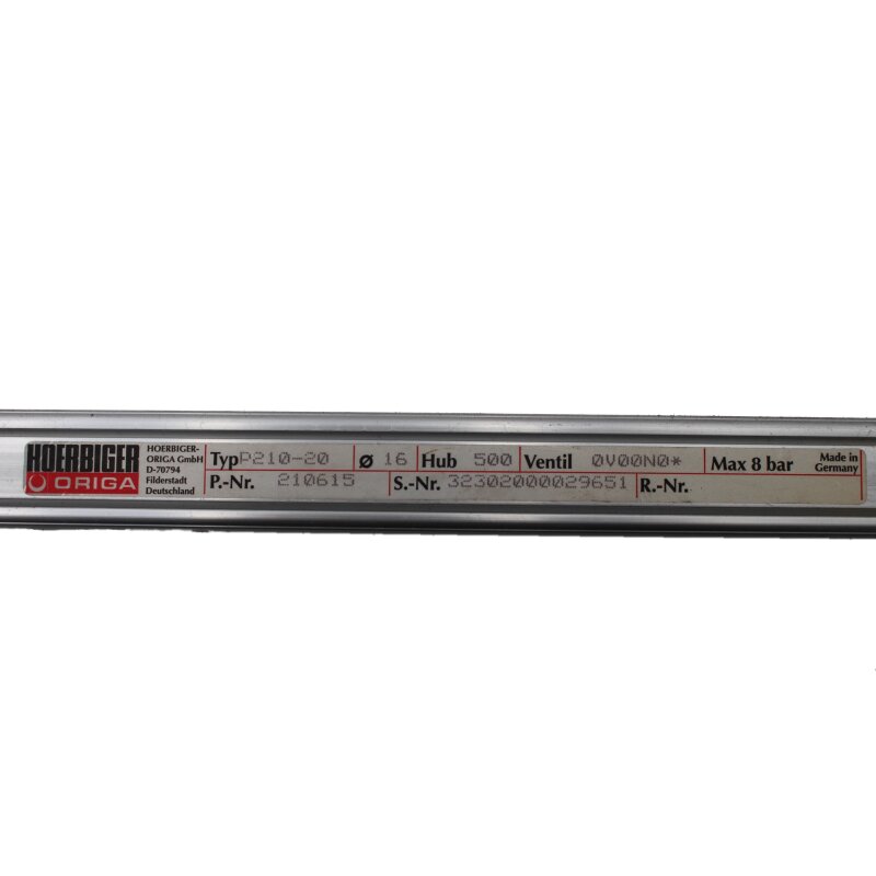 Hoerbiger Origa P210-20 Kolbenstangenloser Pneumatikzylinder Rodless pneumatic cylinder