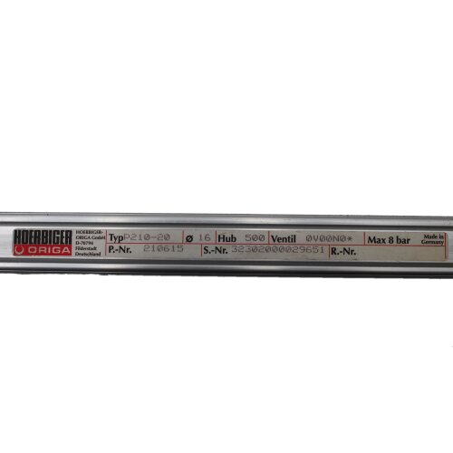 Hoerbiger Origa P210-20 Kolbenstangenloser Pneumatikzylinder Rodless pneumatic cylinder