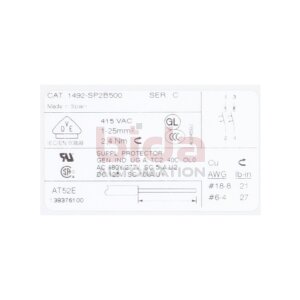 Allen Bradley 1492-SP2B500 Leistungsschutzschalter...