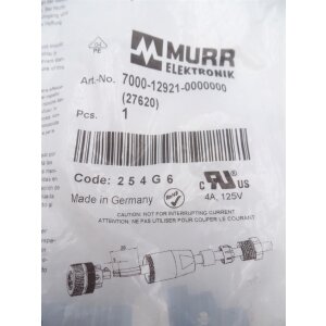 Murr Elektronik 7000-12921-0000000 Rundsteckverbinder...