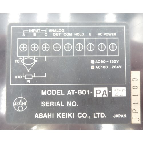 Asahi Keiki AT-801-PA-220 Digital Panel Process meter