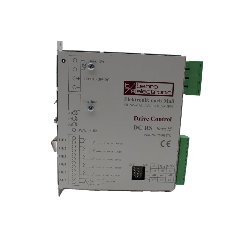 bebro electronic DC RS beta 15 Antriebssteuerung Motorcontroller Drive control