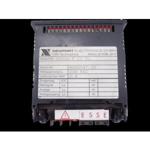 Newport 2002A-P Digital Panel Process meter
