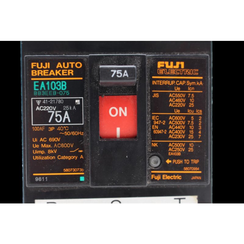 Fuji Electric EA103B Leistungsschalter Circuit breaker