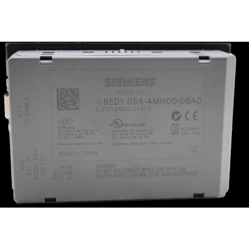 Siemens 6ED1055-4MH00-0BA1 Text Display Anzeigeger&auml;t Text display device