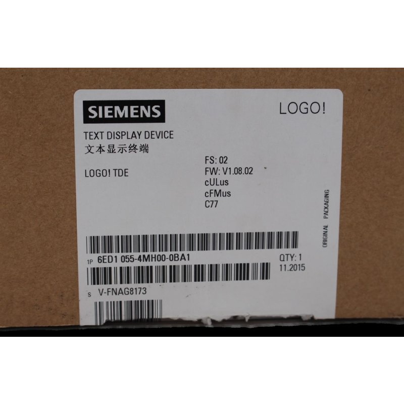 Siemens 6ED1055-4MH00-0BA1 Text Display Anzeigeger&auml;t Text display device