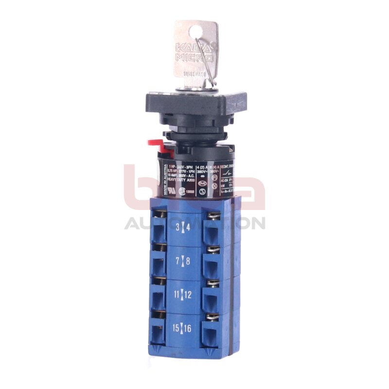 Kraus &amp; Naimer CG4 A223-F74490/0001 Steuerschalter Control switch Lastschalter Load switch