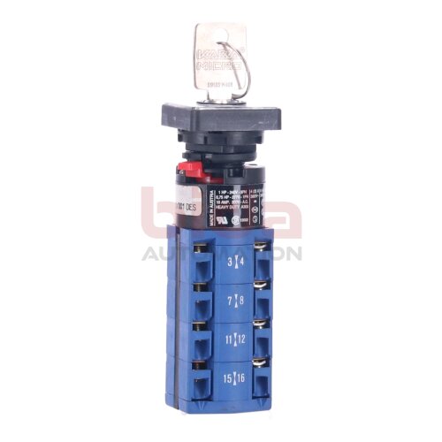 Kraus &amp; Naimer CG4 A223-F74490/0001 Steuerschalter Control switch Lastschalter Load switch