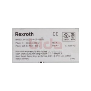Rexroth HMS01.1N-W0210-A-07-NNNN Indradrive HMS01...