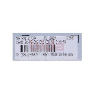 Bosch / Rexroth CSH01.2C-PB-ENS-EN2-CCD-S1-S-NN-FW Servo...