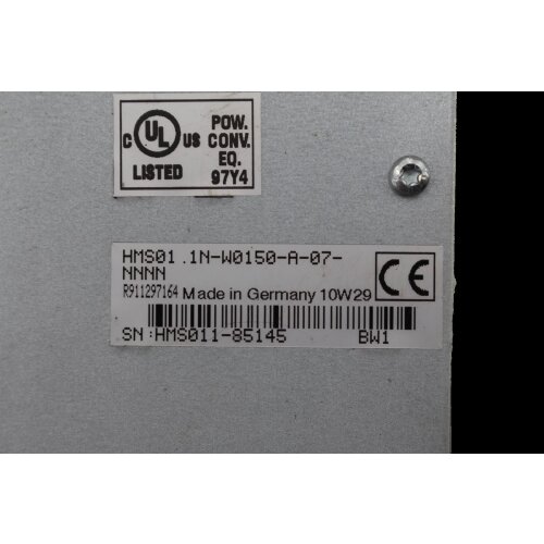 Rexroth HMS01.1N-W0150-A-07-NNNN Einzelachs Wechselrichter Inverter