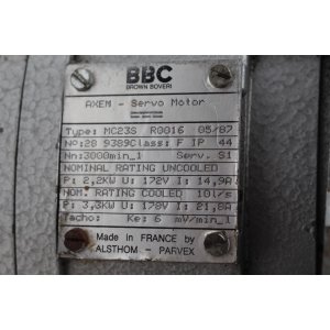 BBC MC23S R0016 Servomotor Servo motor