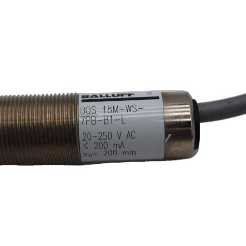 Balluff BOS 18M-WS-7PB-B1-L Fotoelektrischer Sensor Photoelectric sensor