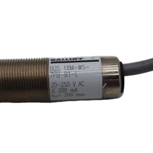 Balluff BOS 18M-WS-7PB-B1-L Fotoelektrischer Sensor...