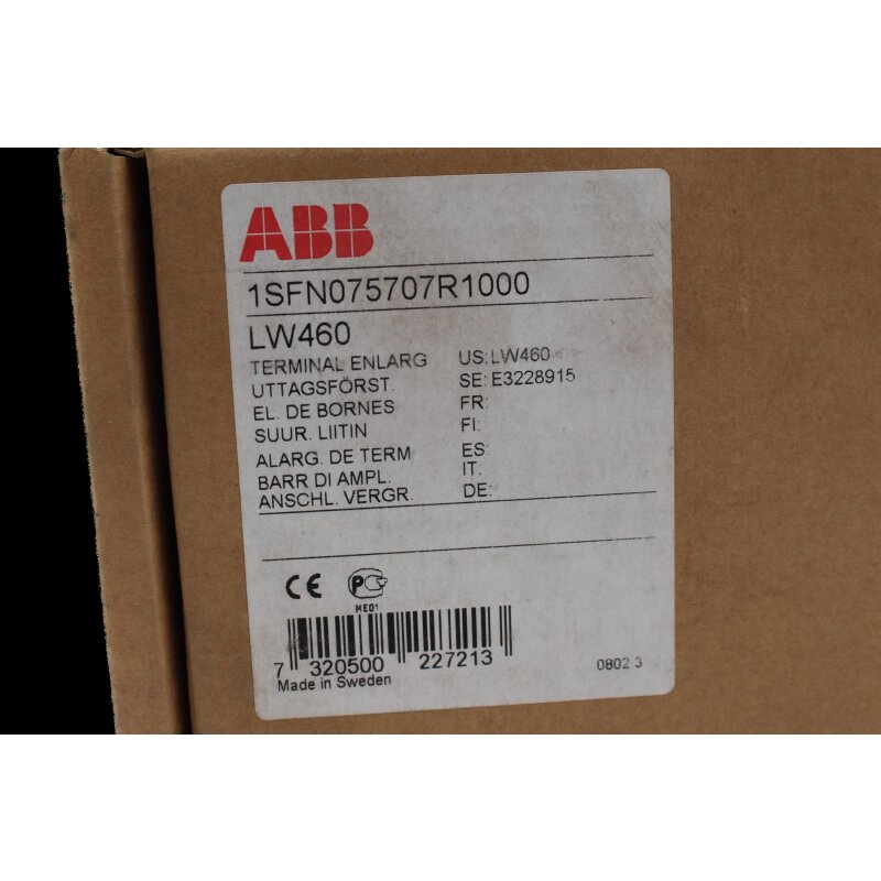ABB 1SFN075707R1000 Anschluss Vergr&ouml;&szlig;erung Terminal enlargement