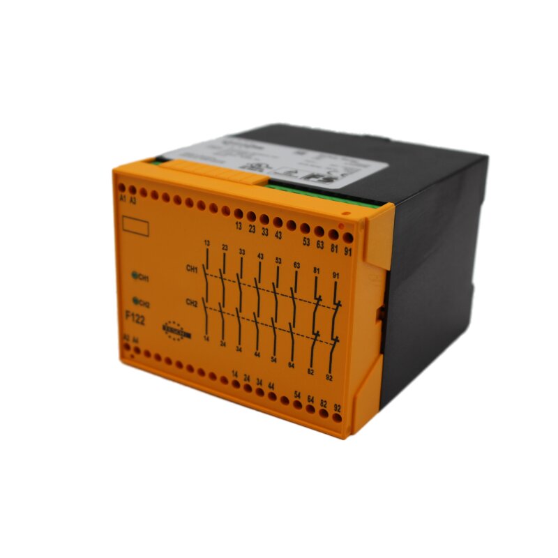 Tesch F122x04 Sicherheitsrelai Safety Relay 24 V 07400036
