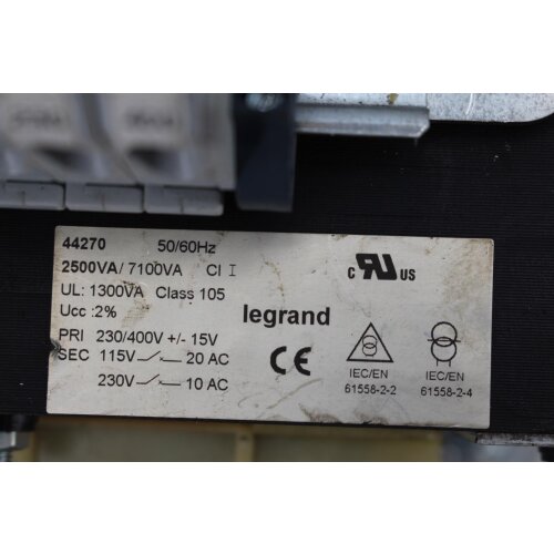Legrand  LE 44270 Transformer Isolating Transformer 2500VA