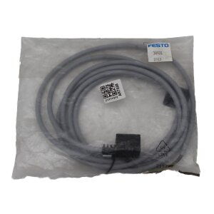 Festo 30931 KMC-1-24DC-2,5-LED Steckdosenleitung Socket...