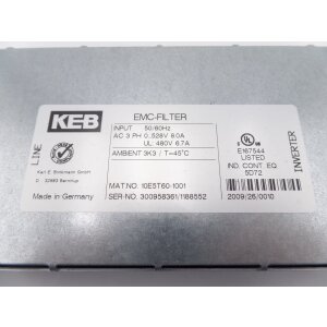 KEB Combiline 10E5T60-1001 EMC-Filter