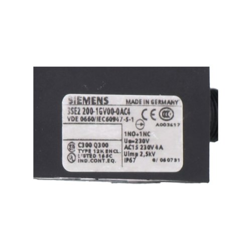 Siemens 3SE2 200-1GV00-0AC4 Positionsschalter